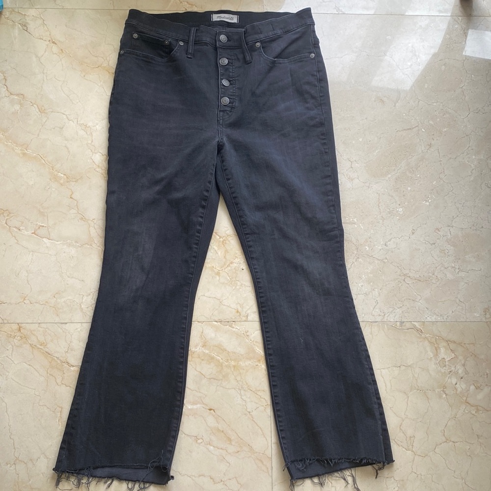 Madewell Cali Demi Boot Denim Jeans